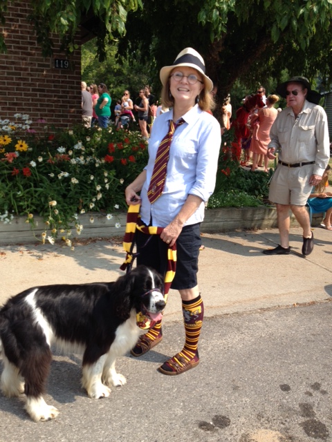 Harry Pawter Dog Parade with Booker & Deb