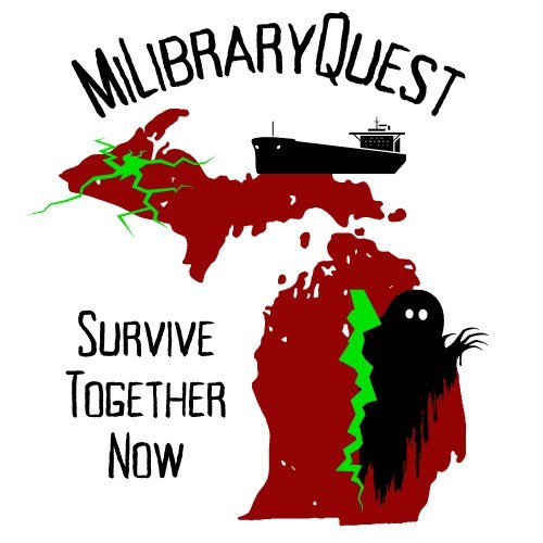 MiLibrary Quest: Survive Together Now with a freighter, a ghost and two rifts over the state of Michigan